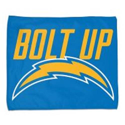 Los Angeles Chargers Rally Towel 15x18 Full Color Graphic - ToylandEU
