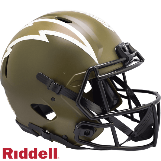 Los Angeles Chargers Salute To Service Riddell Helmet 2022 - ToylandEU