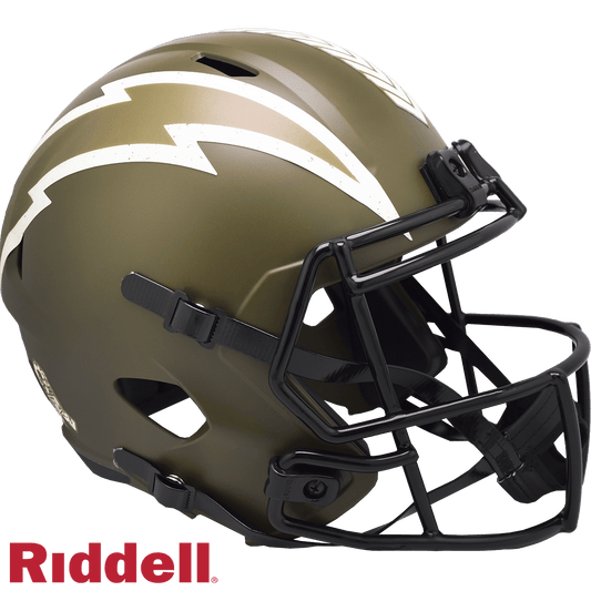 Los Angeles Chargers Salute To Service Riddell Helmet - ToylandEU