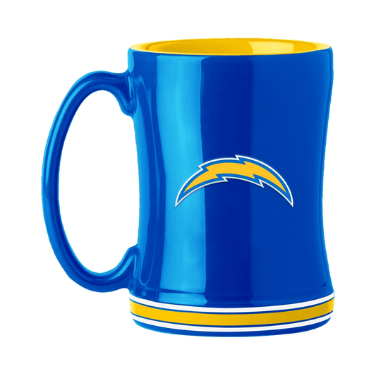 Los Angeles Chargers Sculpted Relief 14Oz Coffee Mug Color - ToylandEU
