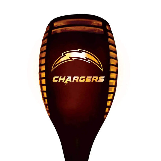Los Angeles Chargers Solar Torch LED Outdoor Yard Decor - ToylandEU