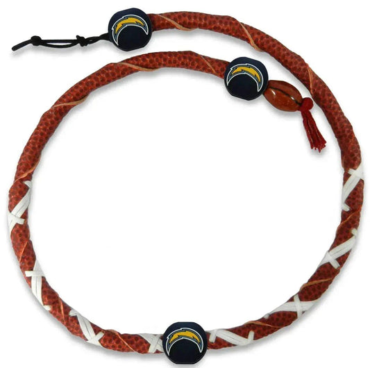  Los Angeles Chargers Spiral Football Necklace Leather -  ToylandEU™
