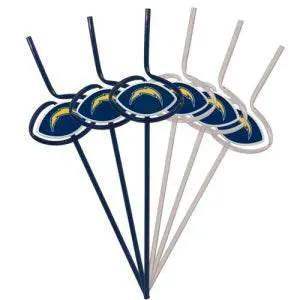  Los Angeles Chargers Team Sipper Straws 6 Pack BPA Free -  ToylandEU™