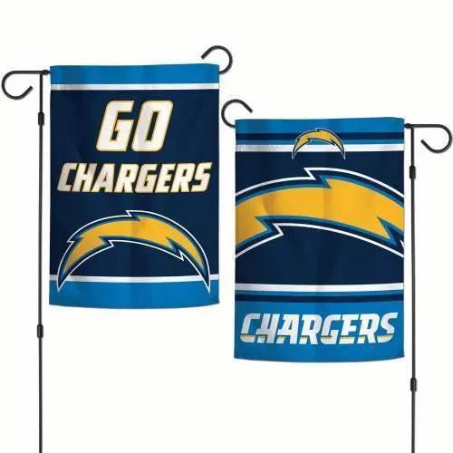  Los Angeles Chargers Two Sided Garden Flag 12x18 Slogan -  ToylandEU™