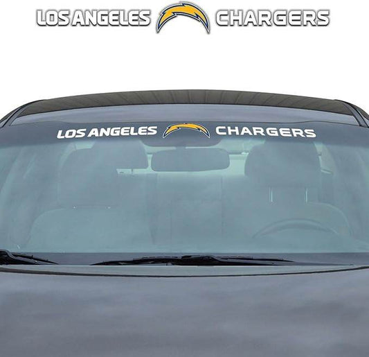 Los Angeles Chargers Windshield Decal 35x4 Durable Vinyl - ToylandEU