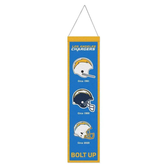  Los Angeles Chargers Wool Banner 8x32 Heritage Evolution -  ToylandEU™