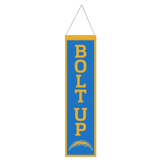  Los Angeles Chargers Wool Banner 8x32 Heritage Slogan -  ToylandEU™