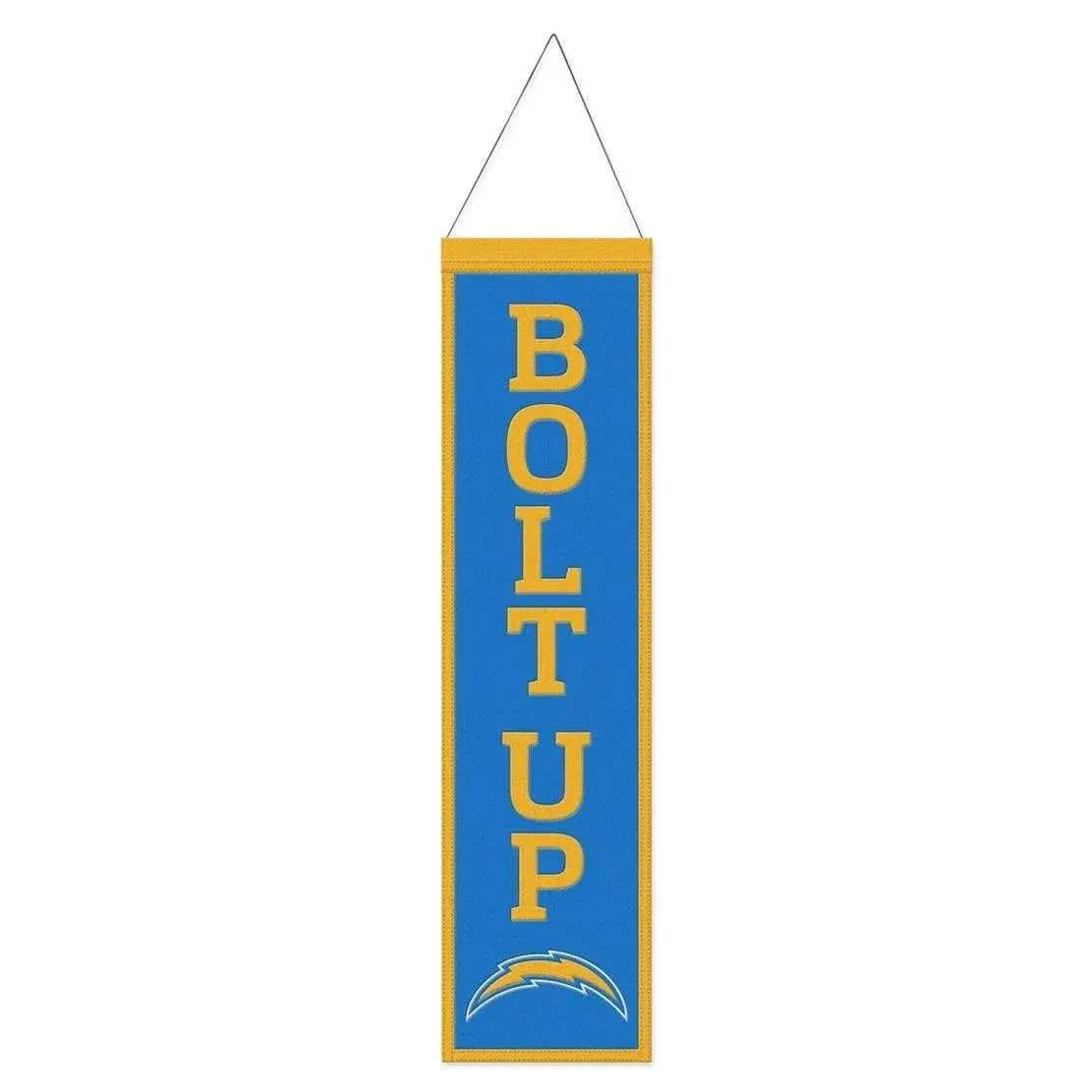  Los Angeles Chargers Wool Banner 8x32 Heritage Slogan -  ToylandEU™