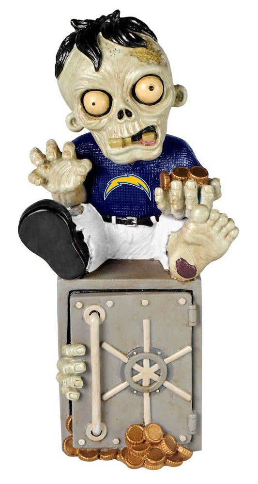 Los Angeles Chargers Zombie Figurine Bank Resin Painted - ToylandEU