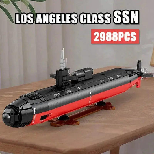  Los Angeles Class SSN Military Submarine Blocks Set -  ToylandEU™