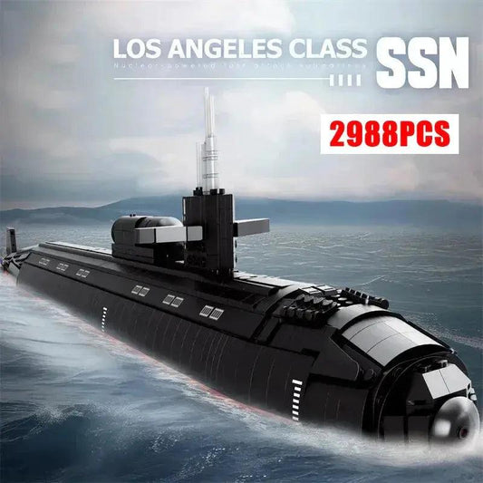  Los Angeles Class SSN Military Submarine Blocks Set -  ToylandEU™