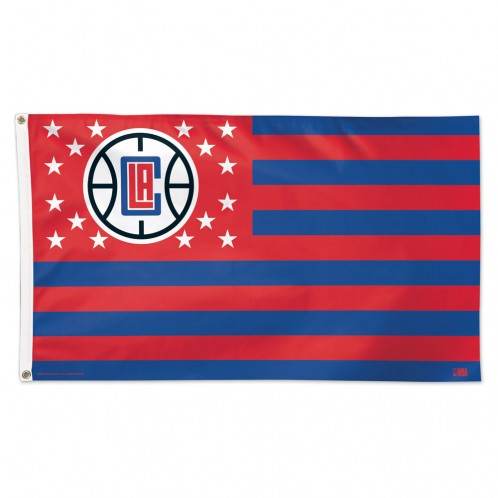 Los Angeles Clippers Flag 3x5 Deluxe Stars Stripes Design - ToylandEU