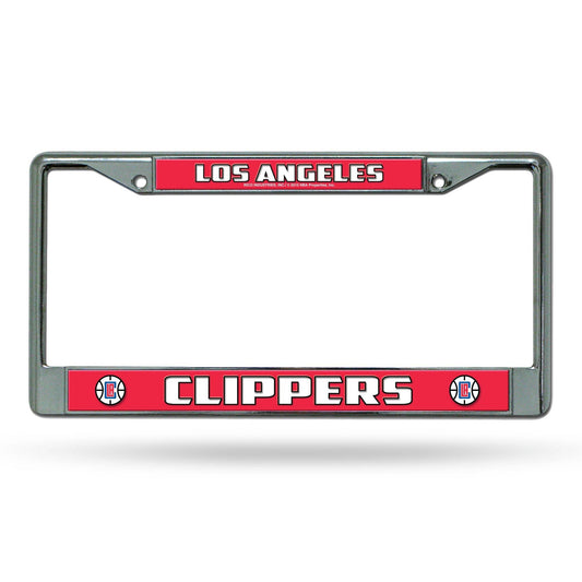 Los Angeles Clippers License Plate Frame Chrome Insert - ToylandEU