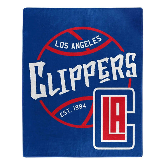  Los Angeles Clippers Raschel Blanket 50x60 Blacktop Design -  ToylandEU™