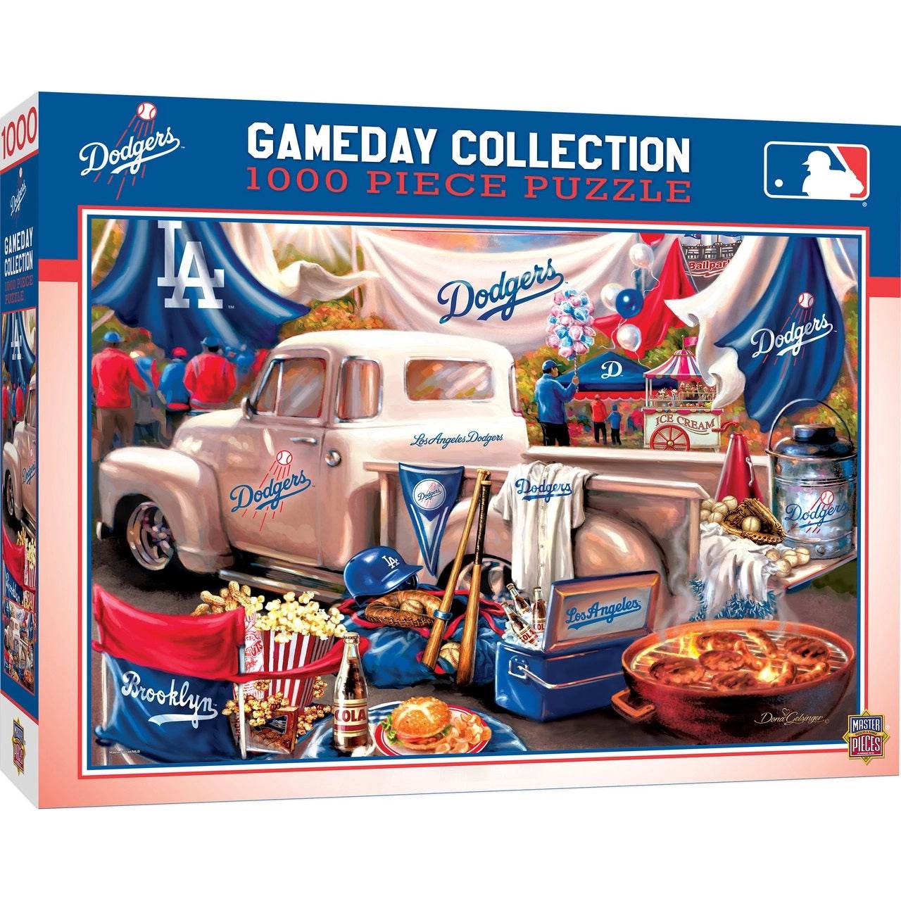 Los Angeles Dodgers 1000 Piece Gameday Puzzle Design - ToylandEU