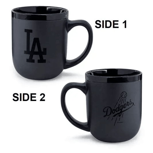  Los Angeles Dodgers 17oz Matte Black Ceramic Coffee Mug -  ToylandEU™
