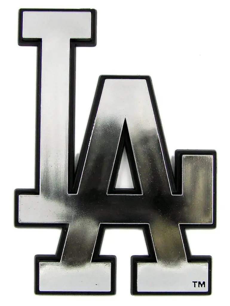 Los Angeles Dodgers Auto Emblem - Silver - ToylandEU