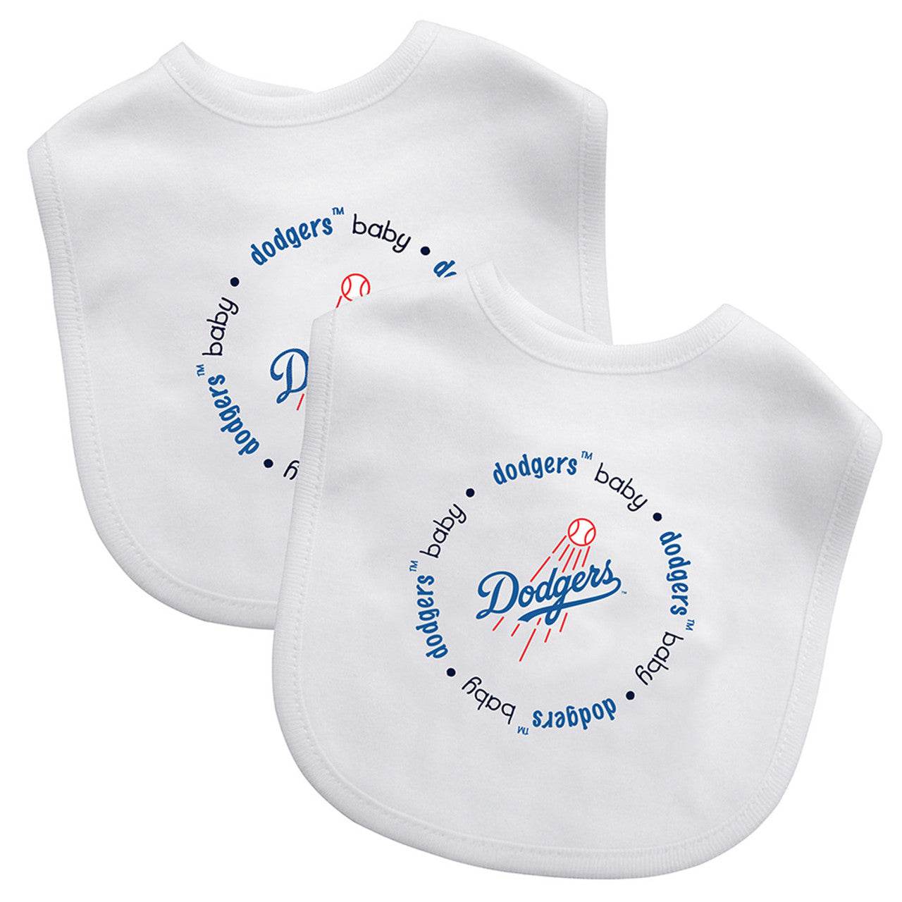 Los Angeles Dodgers Baby Bib Two Pack Officially Licensed - ToylandEU