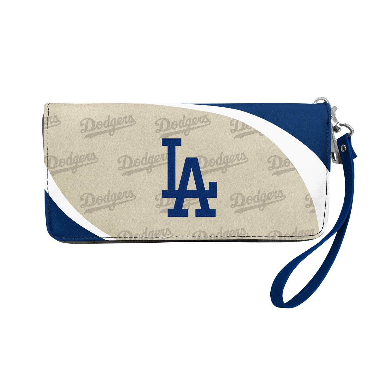 Los Angeles Dodgers Curve Zip Organizer Wallet Wristlet - ToylandEU