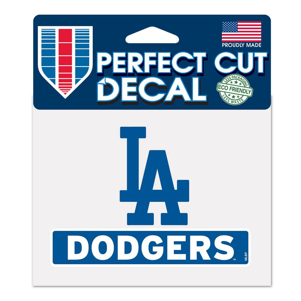 Los Angeles Dodgers Decal 4.5x5.75 Perfect Cut Color - ToylandEU