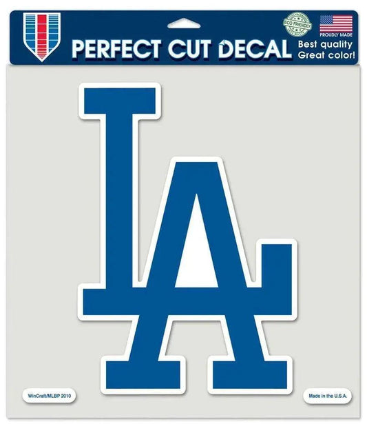  Los Angeles Dodgers Decal 8x8 Die Cut Color -  ToylandEU™