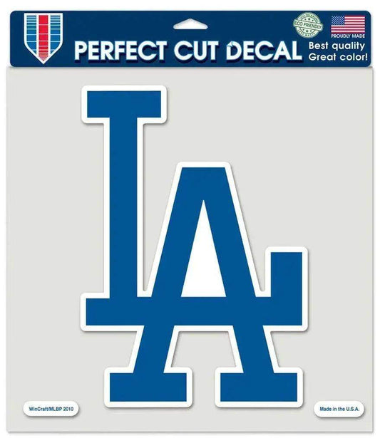 Los Angeles Dodgers Decal 8x8 Die Cut Color - ToylandEU