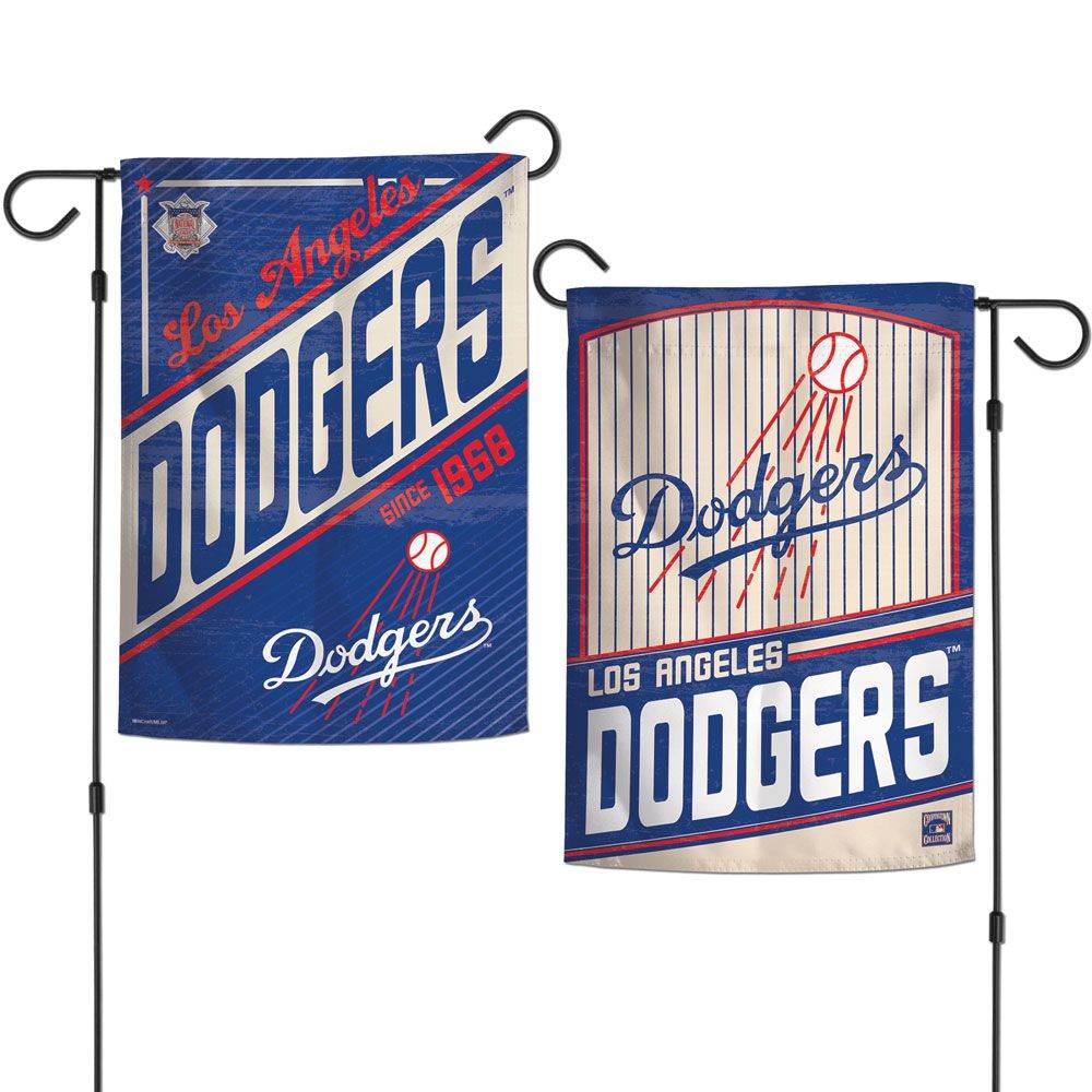 Los Angeles Dodgers Garden Flag 12x18 Cooperstown Two Sided - ToylandEU