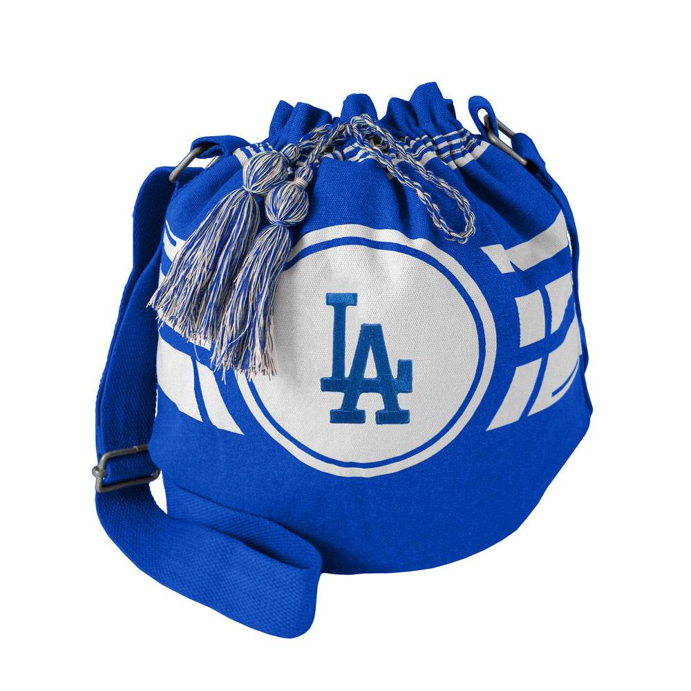 Los Angeles Dodgers Ripple Drawstring Bucket Bag Style - ToylandEU