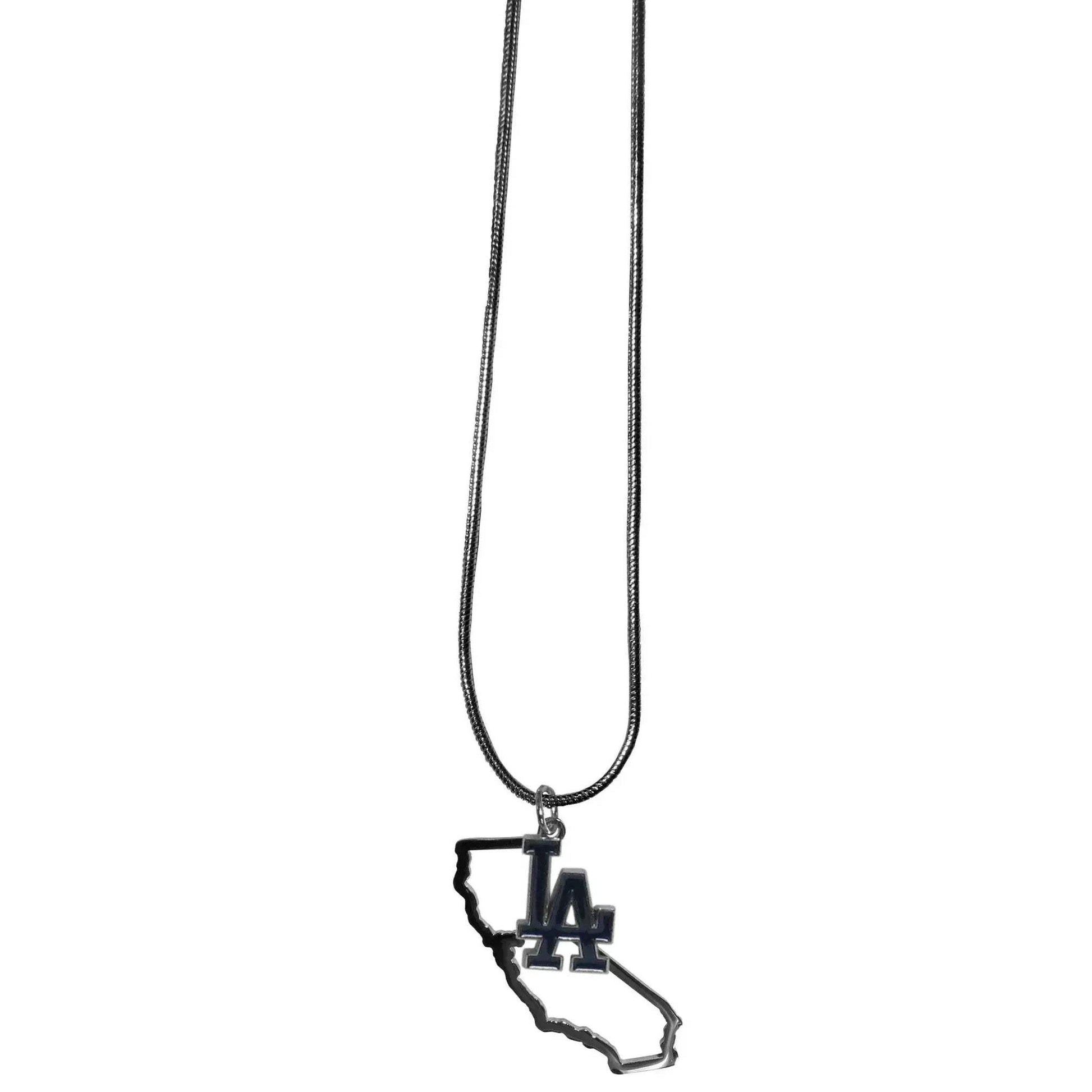  Los Angeles Dodgers State Shape Necklace With Logo Charm -  ToylandEU™
