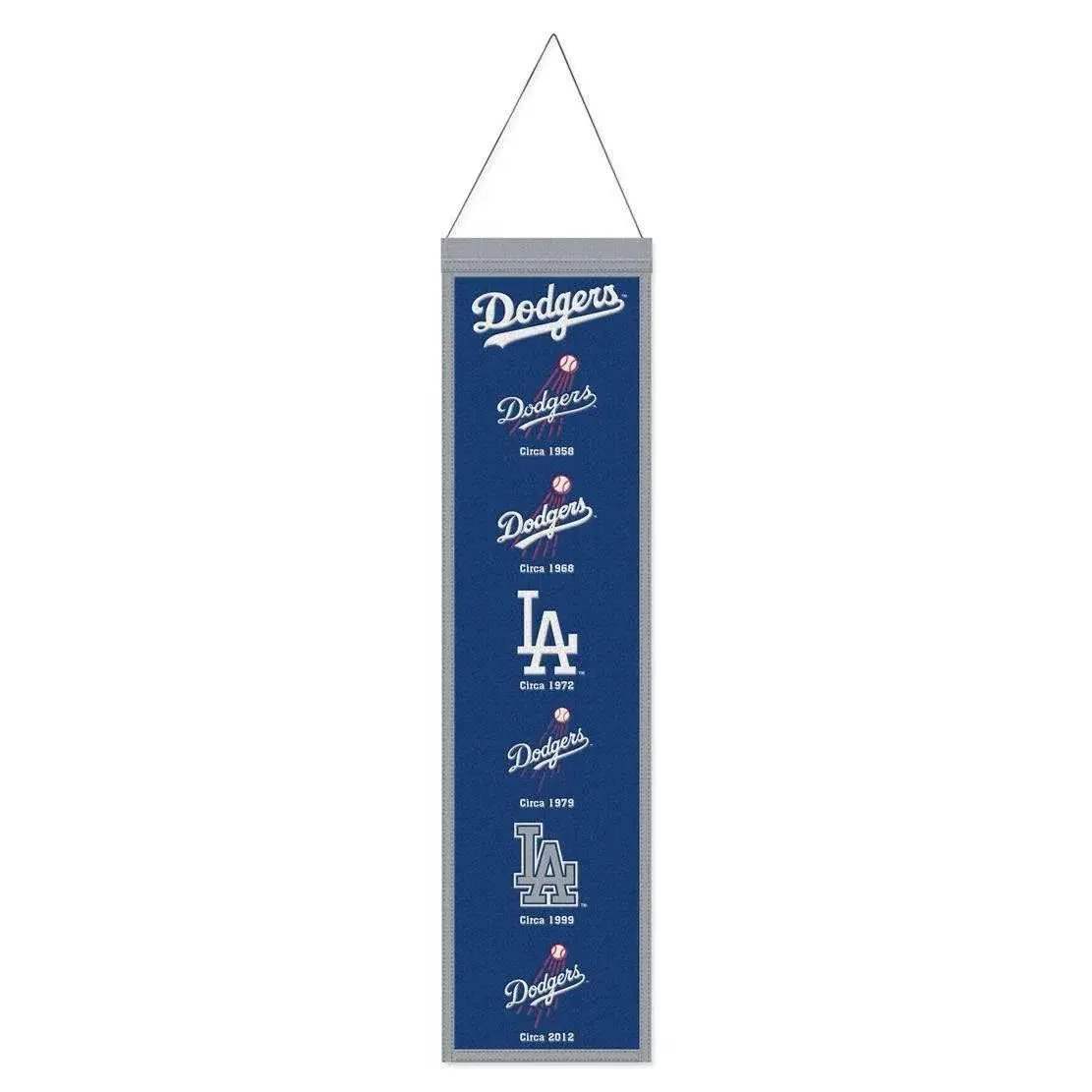  Los Angeles Dodgers Wool Banner 8x32 Heritage Evolution -  ToylandEU™