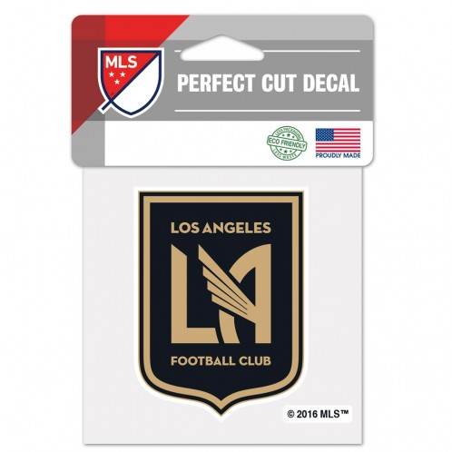 Los Angeles FC 4x4 Perfect Cut Color Vinyl Decal Outdoor - ToylandEU