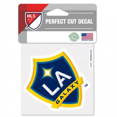 Los Angeles Galaxy Decal 4x4 Perfect Cut Color Vinyl - ToylandEU