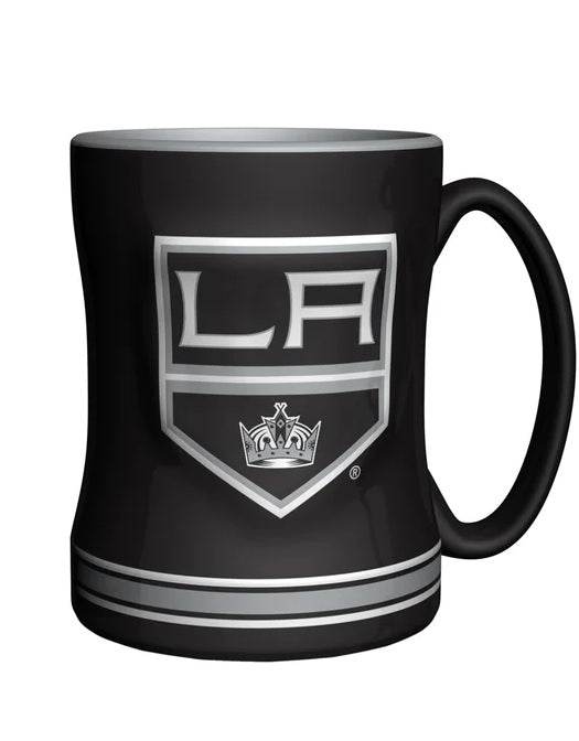Los Angeles Kings 14oz Sculpted Relief Team Color Mug - ToylandEU