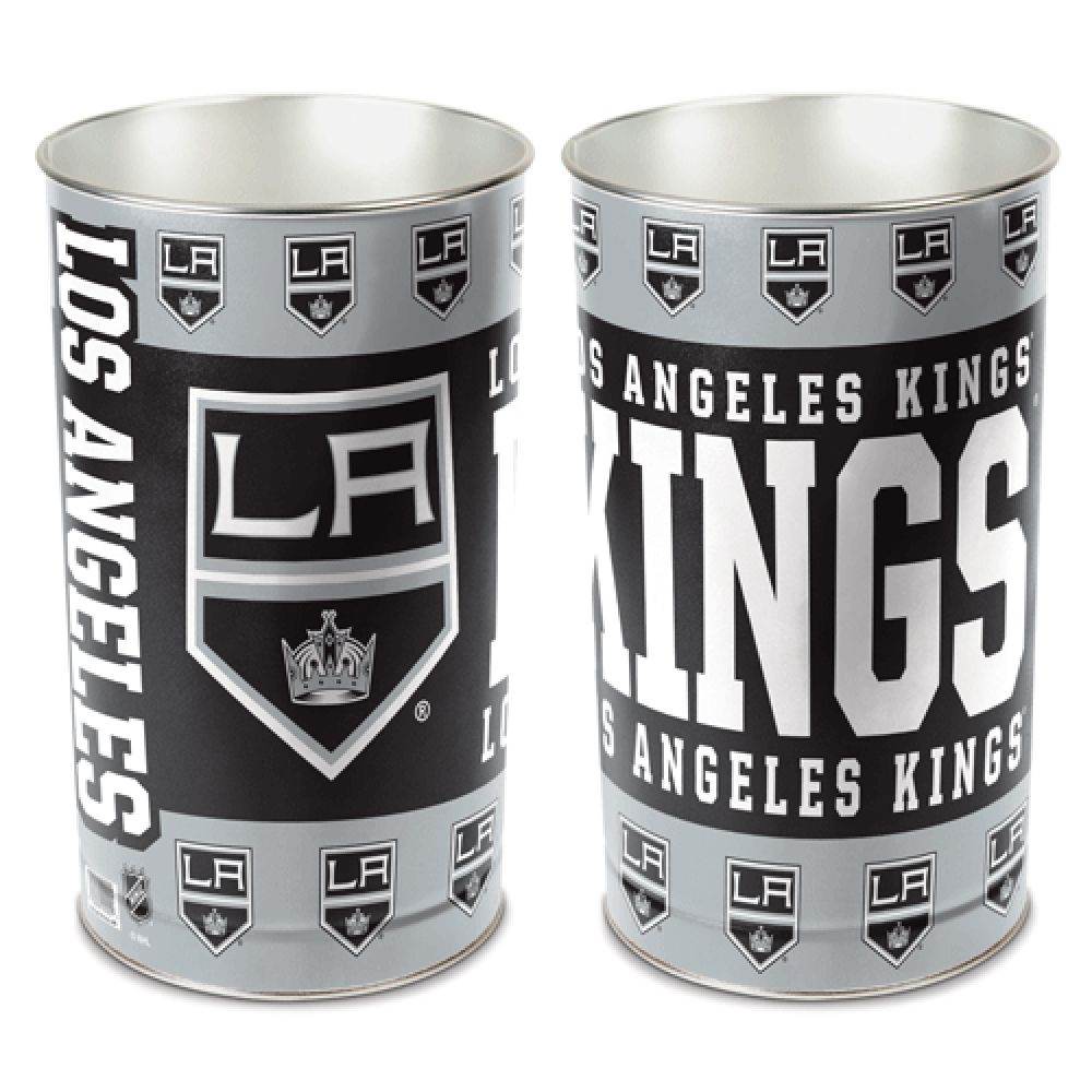 Los Angeles Kings 15 Inch Wastebasket Metal Official Decor - ToylandEU