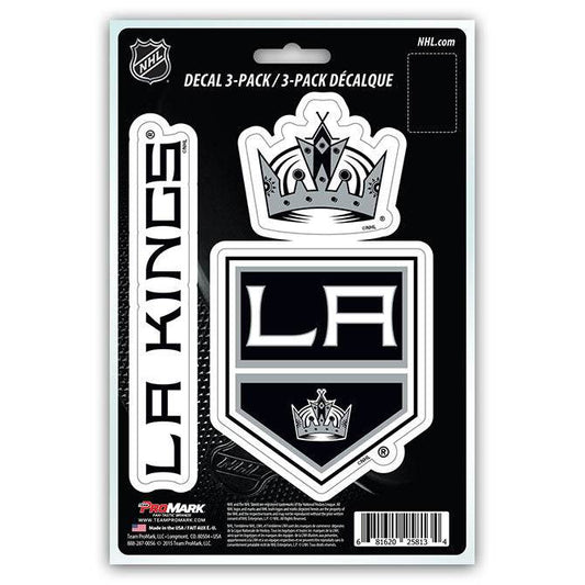 Los Angeles Kings Die Cut Decal 3 Pack Special Order - ToylandEU