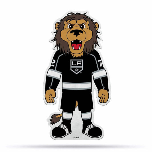 Los Angeles Kings Pennant Shape Cut Mascot Design Flag - ToylandEU