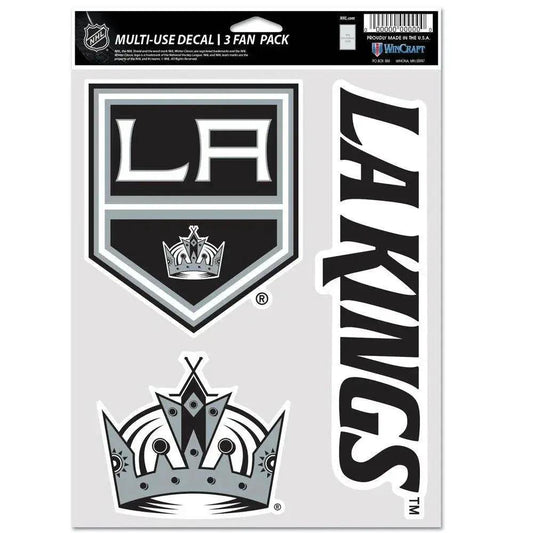 Los Angeles Kings Removable Decals Multi Use Fan 3 Pack -  ToylandEU™