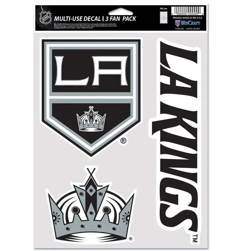  Los Angeles Kings Removable Decals Multi Use Fan 3 Pack -  ToylandEU™