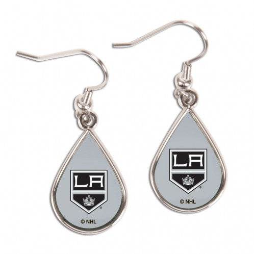 Los Angeles Kings Tear Drop Earrings Officially Licensed - ToylandEU