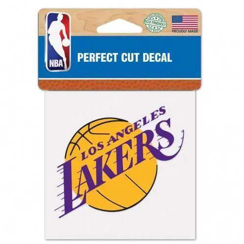 Los Angeles Lakers 4x4 Perfect Cut Color Decal Outdoor Vinyl - ToylandEU