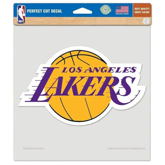 Los Angeles Lakers 8x8 Die Cut Decal Color Perfect Cut - ToylandEU