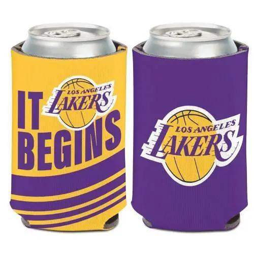 Los Angeles Lakers Can Cooler Slogan Design 12oz Foam USA - ToylandEU