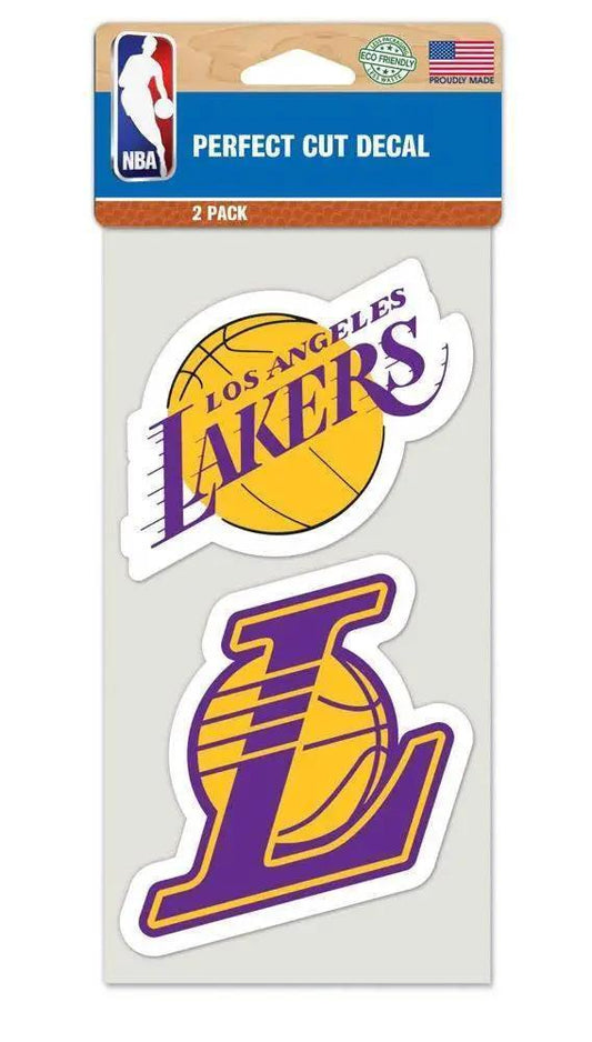  Los Angeles Lakers Decal Outdoor 4x4 Perfect Cut Set Of 2 -  ToylandEU™