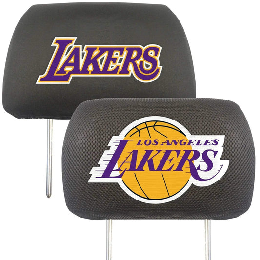 Los Angeles Lakers Embroidered Headrest Covers FanMats - ToylandEU