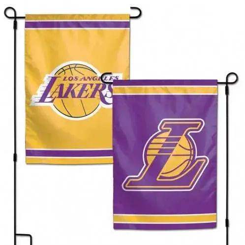 Los Angeles Lakers Garden Flag 12x18 Two Sided Wincraft - ToylandEU