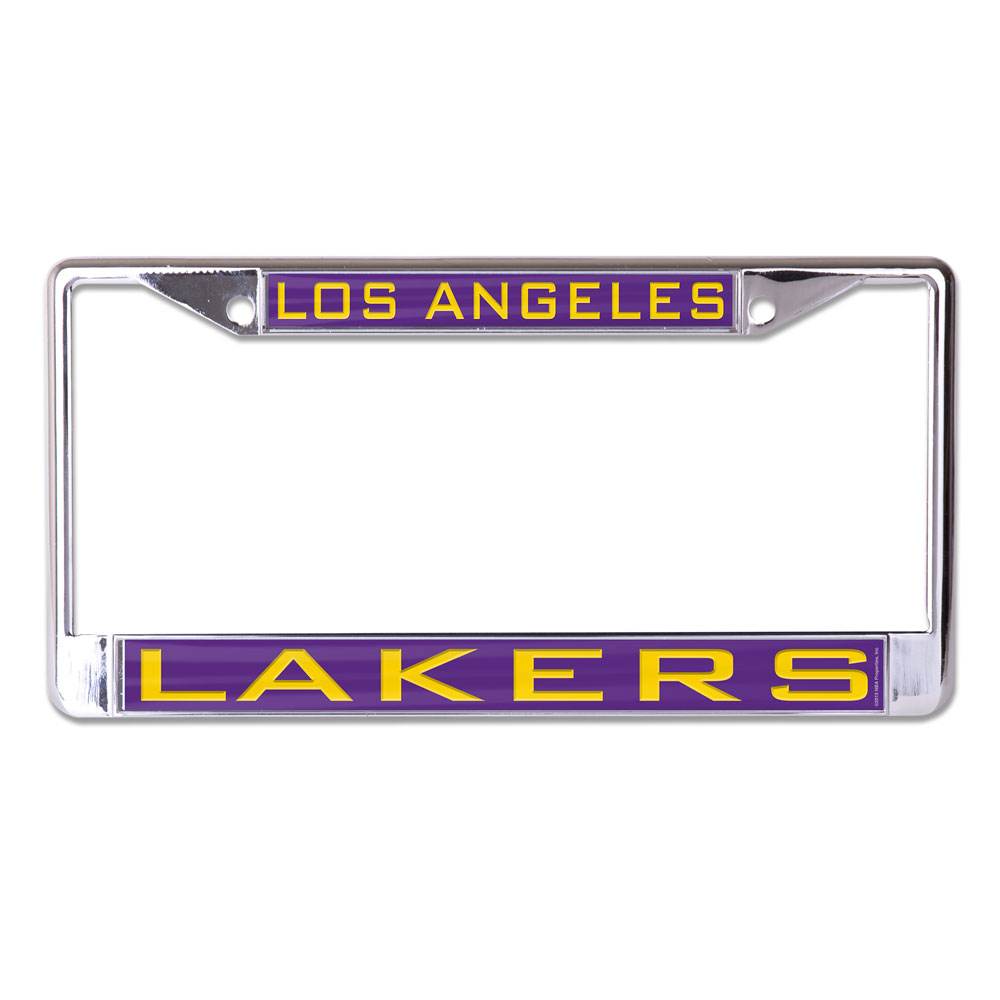 Los Angeles Lakers Inlaid License Plate Frame Special Order - ToylandEU