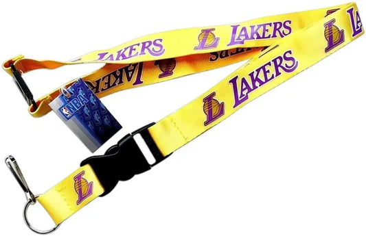 Los Angeles Lakers Lanyard Yellow Breakaway Quick Release - ToylandEU