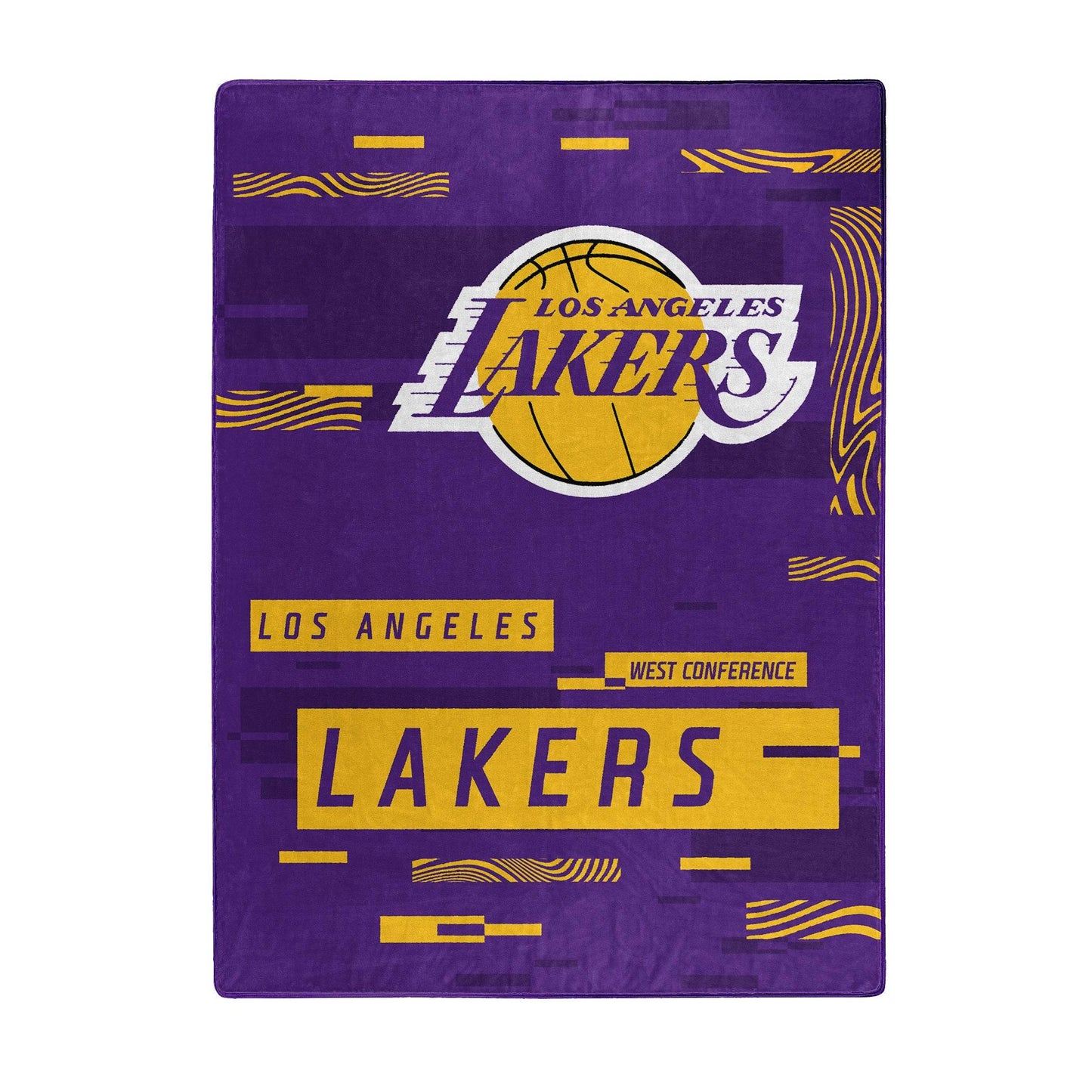 Los Angeles Lakers Raschel Blanket 60x80 Digitize Design - ToylandEU