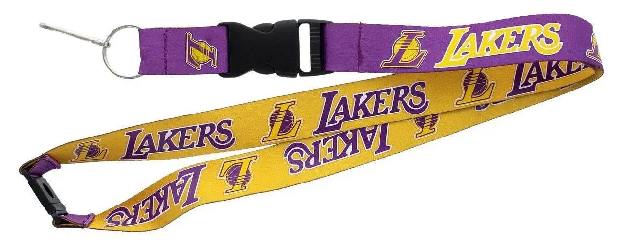  Los Angeles Lakers Reversible Lanyard With Key Ring Clip -  ToylandEU™