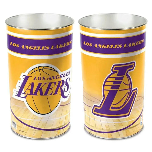  Los Angeles Lakers Wastebasket 15 Inch Metal Trash Can -  ToylandEU™